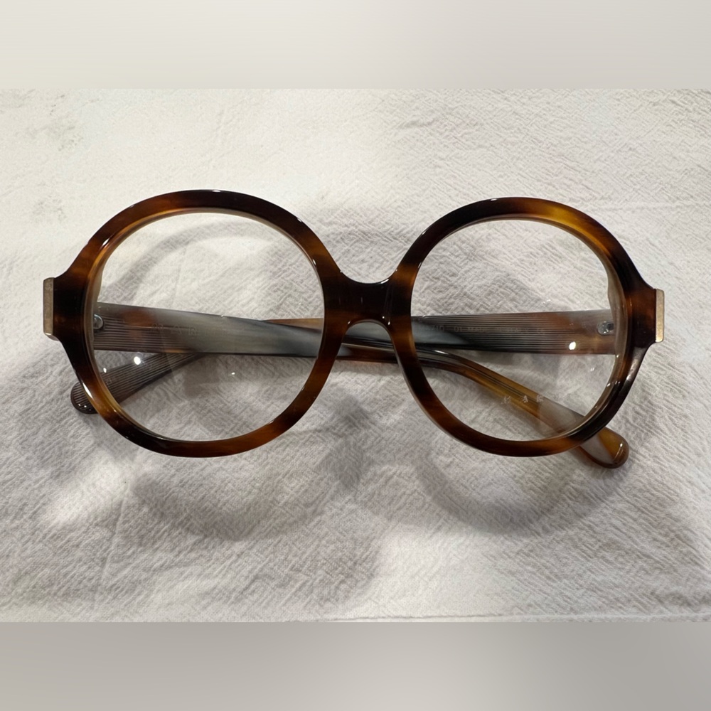 Marni Brown and Tan Vintage-Inspired Glasses